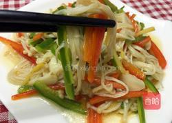 清炒金针菇的做法图解8