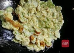 秋葵炒鸡蛋的做法图解7