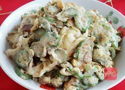 秋葵炒鸡蛋的做法图解9