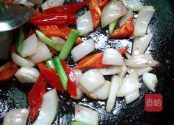 彩椒洋葱炒猪肝的做法图解7