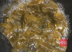 炒海带的做法图解4