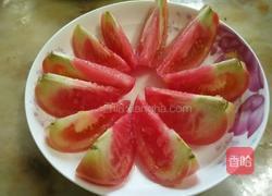 白糖拌西红柿的做法图解3