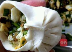 韭菜鸡蛋香菇素包子的做法图解9