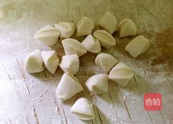 麦穗蒸饺(酸菜青椒鲜肉馅)的做法图解2