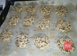 燕麦黑芝麻饼干的做法图解6