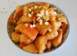 南瓜炖土豆