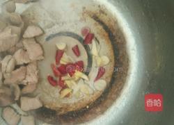 长豆角闷肉的做法图解3