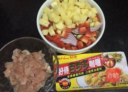 咖喱鸡块饭的做法图解1