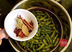 盐水毛豆的做法图解3