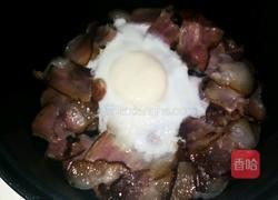 第一次尝试做腊味饭黑米腊味饭的做法图解5