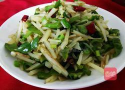 青椒土豆的做法图解7