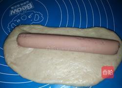 火腿肠面包的做法图解3
