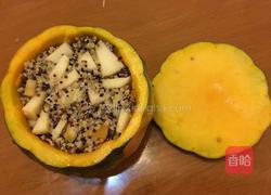 烤藜麦苹果南瓜盅的做法图解5