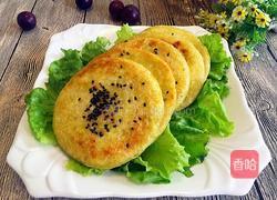 烫面黑芝麻薄饼的做法图解8