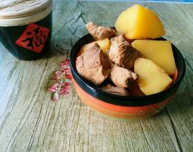 红烧肉炖土豆[图]