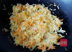 香煎土豆三蔬饼的做法图解3