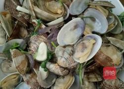 炒蚬子的做法图解3