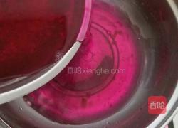 火龙果白凉粉果冻牛奶的做法图解12