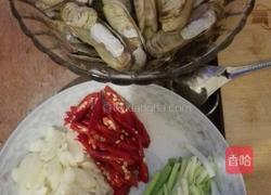 辣浇蛏子的做法图解1