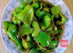 酱爆青椒的做法图解3