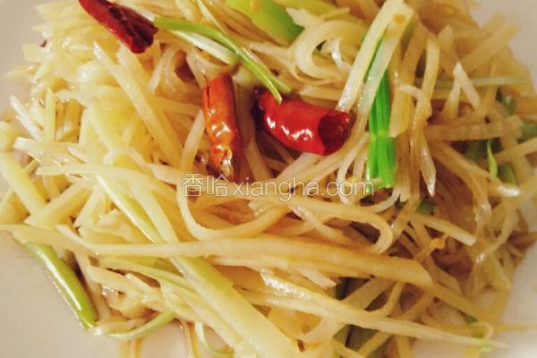 凉拌土豆丝