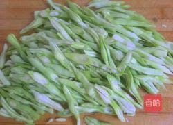 素炒豆角的做法图解2