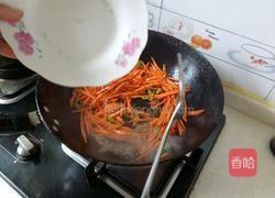 胡萝卜炒肉的做法图解8