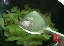 素炒莴笋的做法图解7