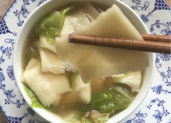 面片 （拽面 拉条白面疙瘩）