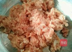 猪肉豇豆馅饺子的做法图解2