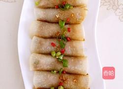 萝卜蒸肉卷的做法图解4