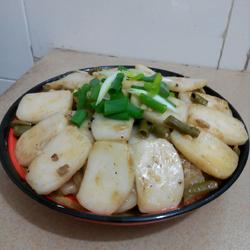 酸豆角年糕