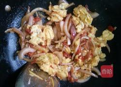 洋葱番茄炒鸡蛋的做法图解4