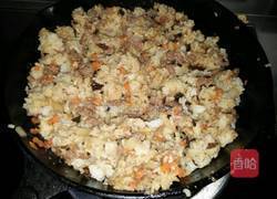 孜然牛肉炒大米饭的做法图解8