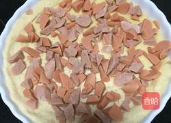 玉米火腿肠批萨的做法图解4