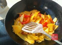 西红柿炒土豆片的做法图解4