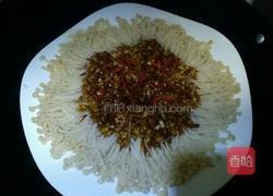 蒜蓉蚝油蒸金针菇的做法图解5