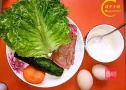 自创手抓鸡蛋卷的做法图解1