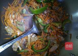 胡萝卜青椒炒鸭肉的做法图解13