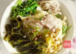  羊汤烩面的做法图解4