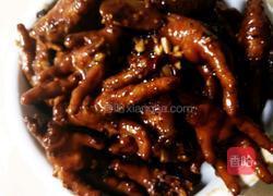 蒜蓉红烧鸡爪的做法图解5