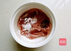 茭白炒肉丝的做法图解3