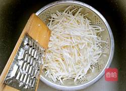 茭白炒肉丝的做法图解6