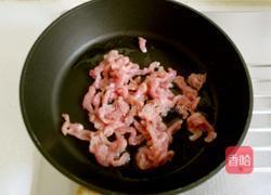 茭白炒肉丝的做法图解8