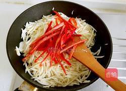 茭白炒肉丝的做法图解14