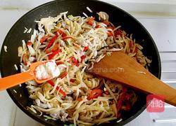 茭白炒肉丝的做法图解20