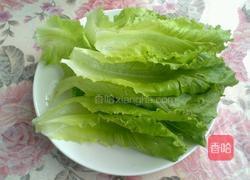 生菜肉丸汤的做法图解1
