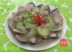 丝瓜蛤蜊汤的做法图解8