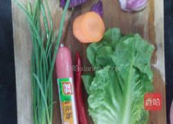 什锦蔬菜豆渣饼的做法图解2