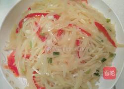 糖醋土豆丝的做法图解6